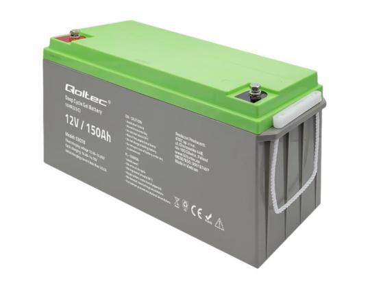 QOLTEC 53078 Deep Cycle Gel akku 12V