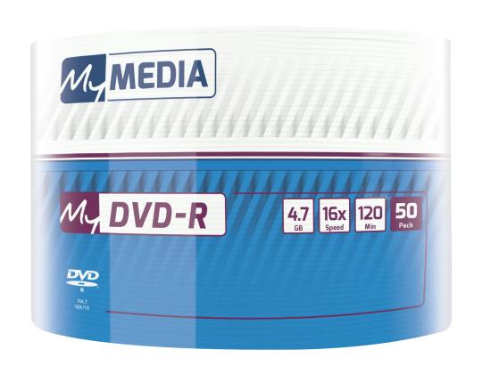 VERBATIM MyMedia DVD-R 16x 4.7GB 50 Pack