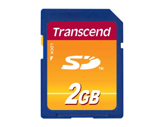 Mälukaart TRANSCEND SDCard 2GB SecureDigital