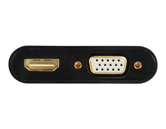 GEMBIRD HDMI uros HDMI naaras + VGA f