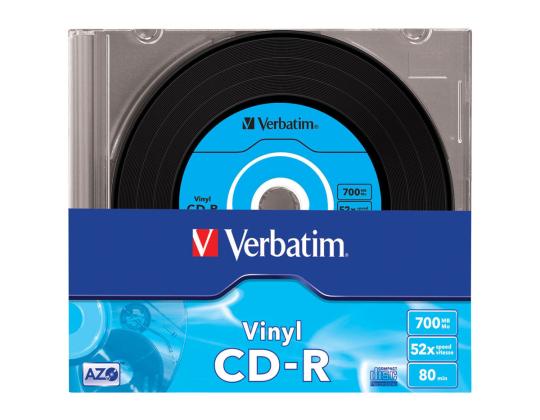 VERBATIM CD - R 80min 700MB 52x10p ohut