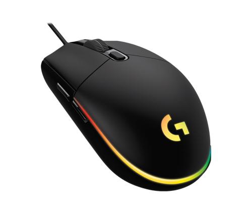 LOGI G102 LIGHTSYNC - MUSTA - EER