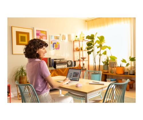 LOGI M240 hiljainen Bluetooth-hiiri - ROSE