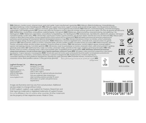 LOGI StreamCam GRAPHITE