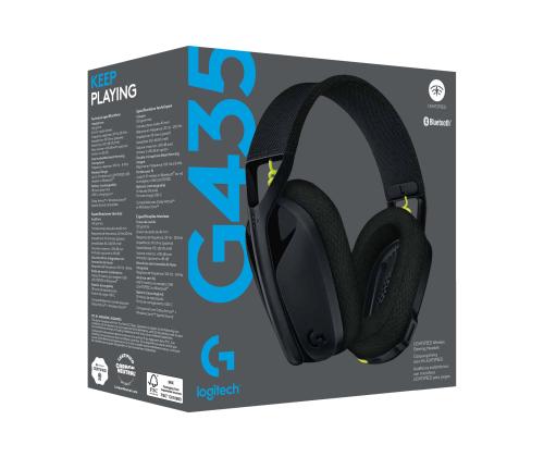 LOGI G435 LIGHTSPEED langattomat kuulokkeet