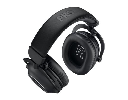 LOGI PRO X 2 LIGHTSPEED Wl Headset MUSTA