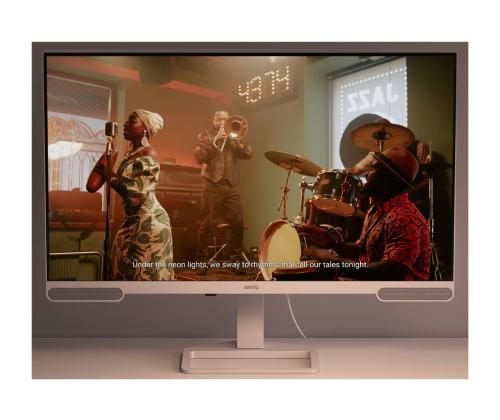 BENQ EW3290U 31,5 tuuman 4K 95 P3 USB-C 65W