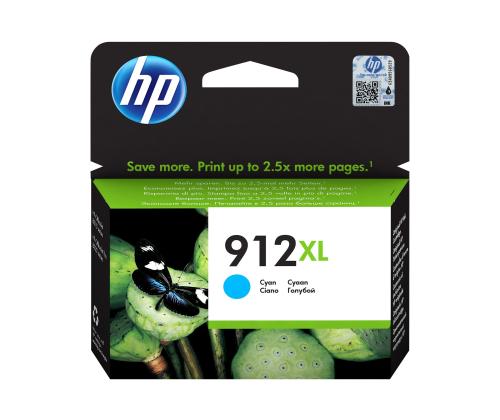 HP 912XL High Yield Cyan -muste