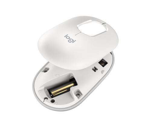 LOGI POP Hiiri emojilla - VÄHÄ-VALKOINEN