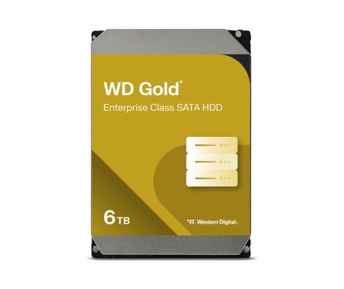 WD Gold 6TB SATA 6Gb/s 3,5 tuuman kiintolevyasemat