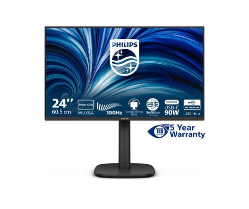 PHILIPS 24-tuumainen 1920x1200 100Hz IPS litteä näyttö