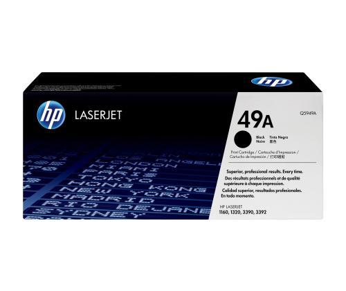 HP väriaine musta 2500 sivua LJ1160 1320