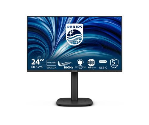 PHILIPS 24-tuumainen 1920x1200 100Hz IPS litteä näyttö