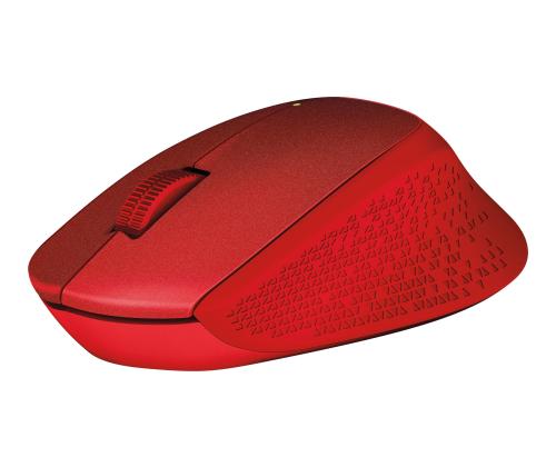 LOGI M330 Silent Plus Red - 2.4GHZ - 2.4GHz