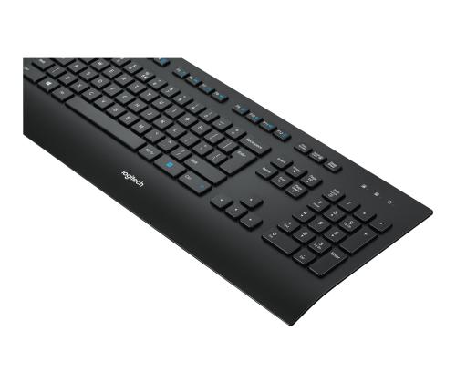LOGI K280e johdollinen näppäimistö USB musta (US)