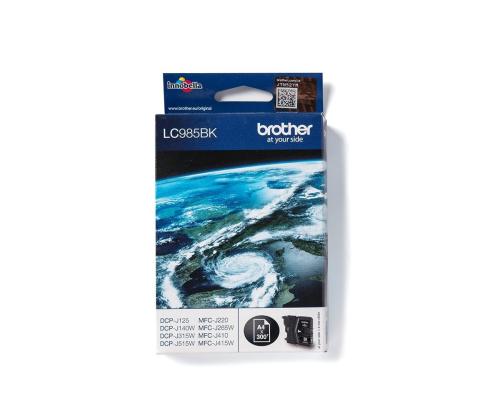 BROTHER LC985BK musta muste DCP-J125