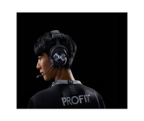 LOGI G PRO X pelikuulokkeet - MUSTA