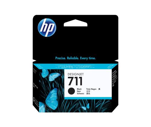 HP 711 mustepatruuna musta 38 ml DJ T120 520
