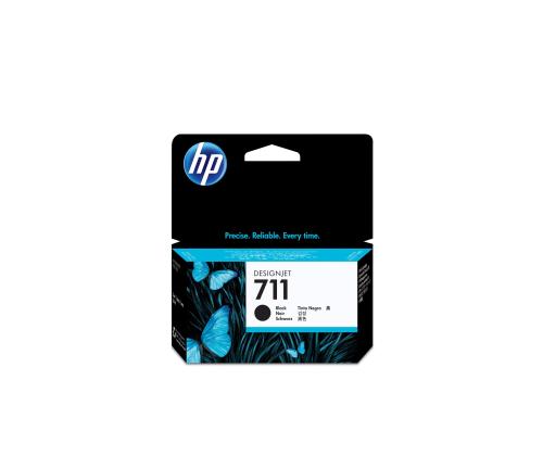 HP 711 mustepatruuna musta 38 ml DJ T120 520