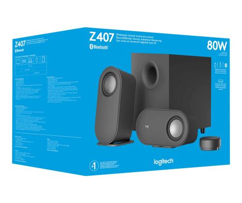 LOGI Z407 BT Tietokone Spk langaton langaton