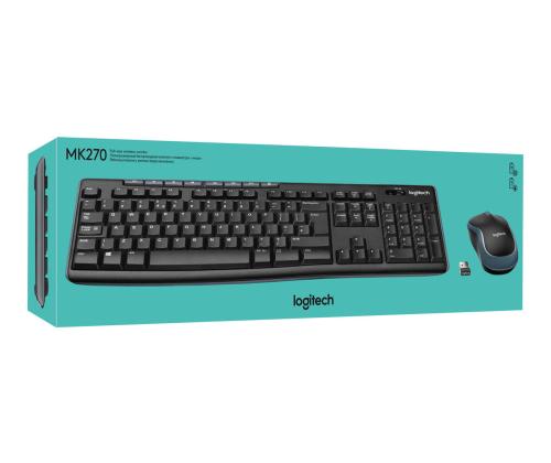 LOGI MK270 Langaton Combo musta USB(PAN)