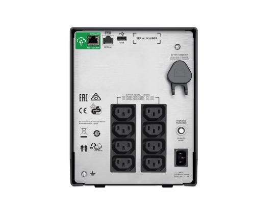 APC Smart-UPS C 1000VA LCD 230V SC:llä varustettuna