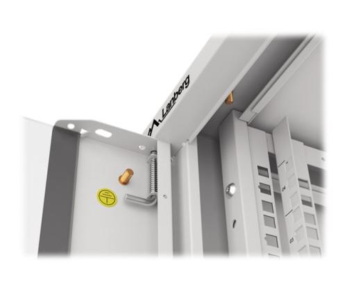 LANBERG 19 tuuman teline 4U/570x600 harmaa