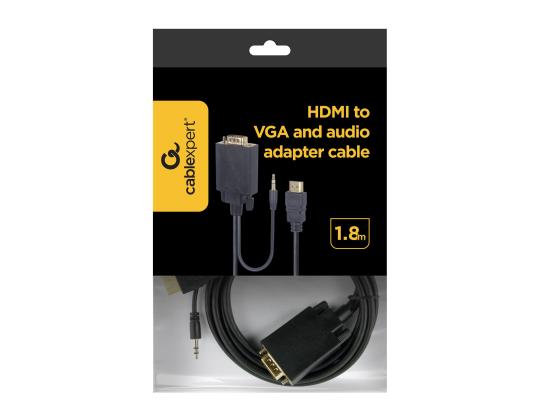 GEMBIRD A-HDMI-VGA-03-6 Gembird HDMI liittimeen