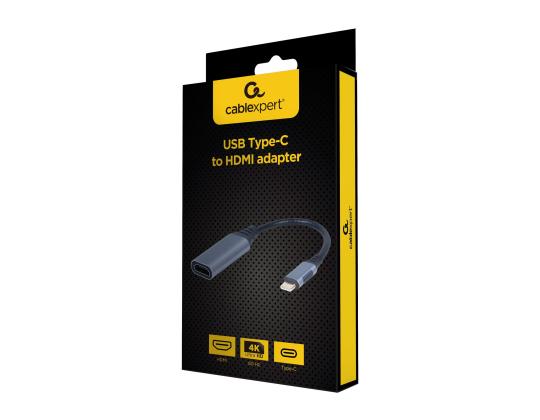 GEMBIRD USB Type-C - HDMI-näyttö sovitetaan