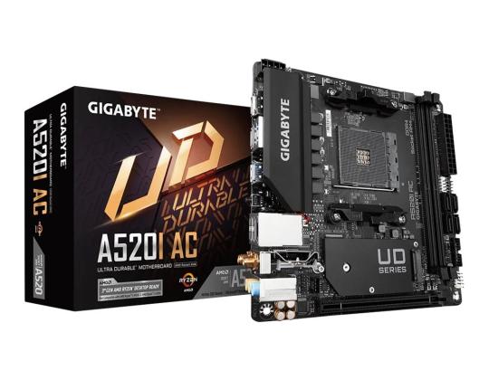 GIGABYTE A520I AC-pistoke AM4 AMD A520