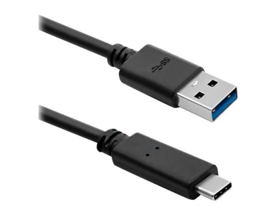 Kaabel QOLTEC 50363 USB 3.1 tyyppi - C Uros 1,8m must