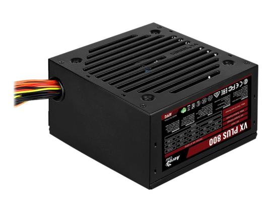 AEROCOOL PGS VX-800plus 800W 80+ BOX-virtalähde