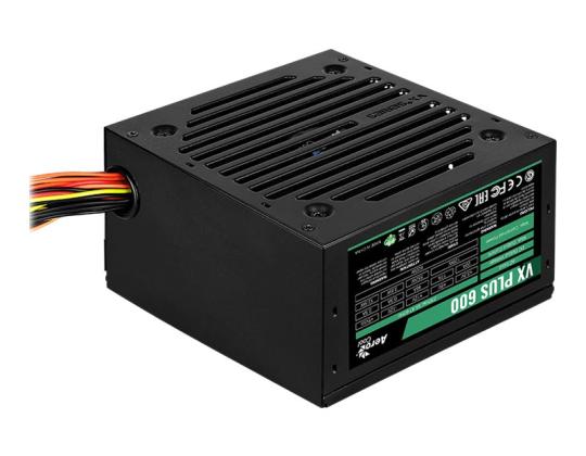 AEROCOOL PGS VX-600plus 600W 80+ BOX-virtalähde