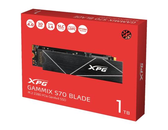 ADATA GAMMIX S70 1TB M.2 PCIe SSD