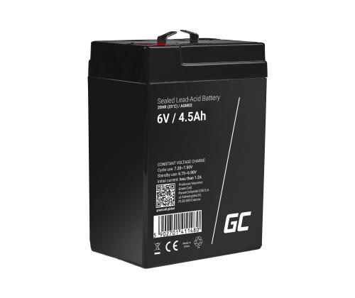 GREEN CELL Akku AGM 6V4.5AH