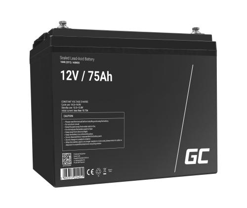 GREEN CELL akku AGM 12V 75 Ah