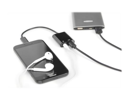 ASSMANN USB Type-C -jakajakaapeli 0,2 m