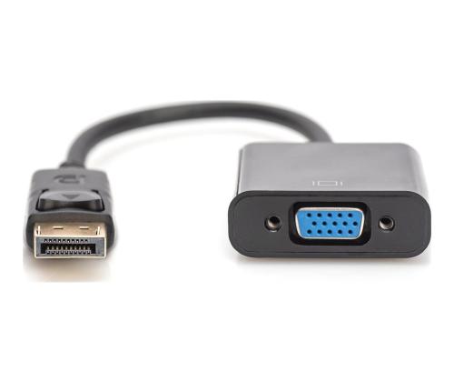 DIGITUS-sovitinkaapeli DisplayPort VGA