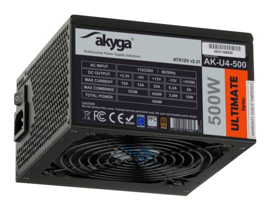 AKY AK-U4-500 Akyga Ultimate ATX Power