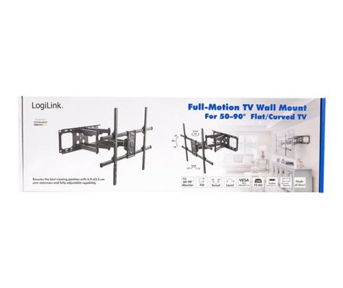 LOGILINK BP0151 TV-seinäteline 50-90 75kg