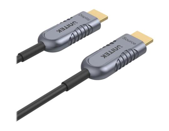 UNITEK C11028DGY optinen kaapeli HDMI 10