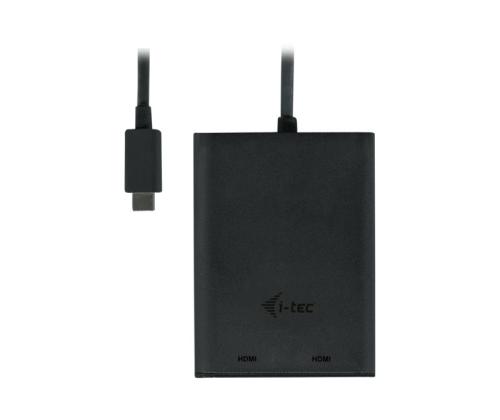 I-TEC USB C -kahdelle HDMI-portille