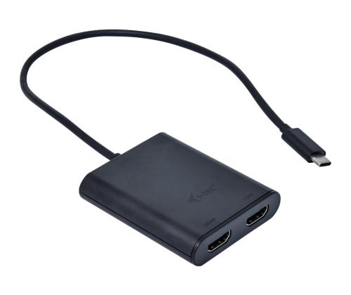 I-TEC USB C -kahdelle HDMI-portille
