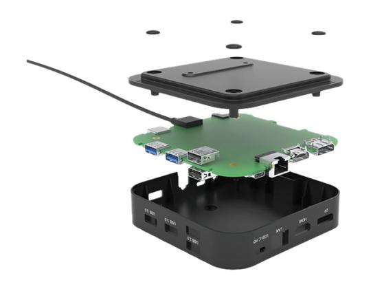 I-TEC USB-C Dual Display -telakointiasema