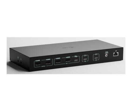 I-TEC USB-C KVM DS 3:lle isännälle