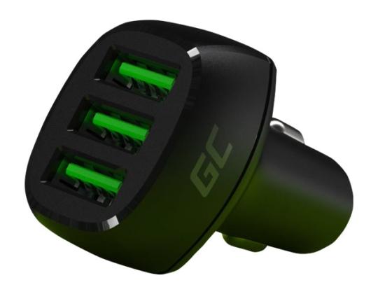 GREENCELL PowerRide 54W 3xUSB 18W