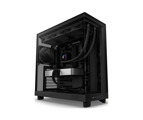 NZXT PC-kotelo H6 Flow musta