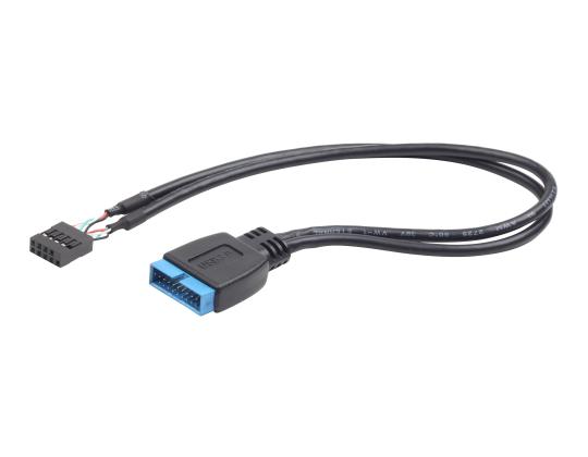 GEMBIRD-sovitin USB 3.0 (FP) - USB 2.0 (