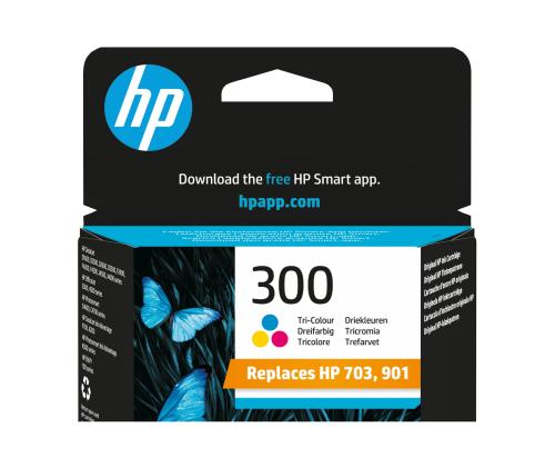 HP 300 tindikassett color Vivera 4ml (ML)
