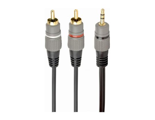 GEMBIRD 3,5 mm stereoliitin 2xRCA-liittimeen